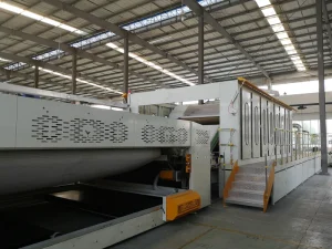 Automatic High Capacity Synthetic Leather Substrate Nonwoven Fabric Production Line for Manufacturing Plant