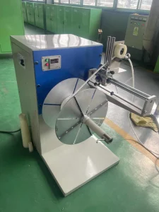 Automatic High Productivity 1000W Plastic Yarn Rewinder Take up Spool Winding Machine