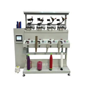 Automatic High-Speed Bobbin Winding Machine with Motor and Bearing