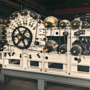 Automatic High-Speed Nonwoven Carding Machine for Textile Fiber Production
