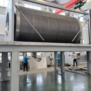 Automatic High-Speed Nonwoven Fabric Web Dryer Production Line with PLC Control and Motor