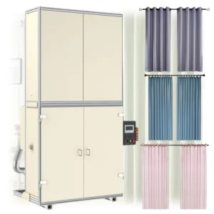 Automatic High-Temperature Curtain Pleating and Forming Machine, Vertical Box Type