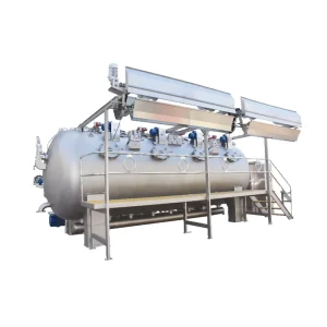 Automatic High Temperature High Pressure Fabric Dyeing Machine 1000 kg Jet Dyeing Machine