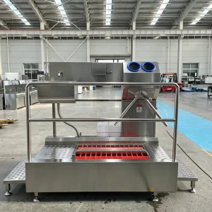 Automatic Industrial Boot Washing Machine 304 Stainless Steel High Pressure Cold Water Disinfecting