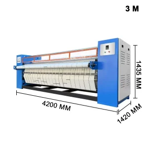 Automatic Industrial Flatwork Ironer Steam Heated for Hotel Hospital CE