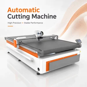 Automatic Knife Leather Cutting Machine with Auto Feeding and Contour Cutting Function