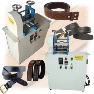 Automatic Leather Belt Roller Hot Embossing and Engraving Machine