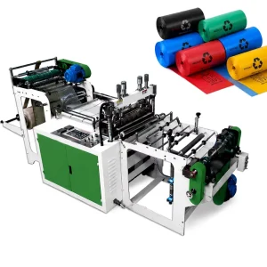 Automatic Line CE ISO OEM High-Speed PE Plastic Trash Roll Cutting, Sealing, and Counting Garbage Bag Machine
