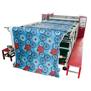 Automatic Multifunctional 600mm Drum Rotary Sublimation Heat Transfer Machine, Oil-Based Calandra Machine