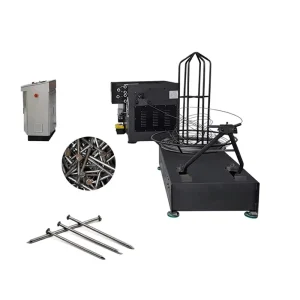 Automatic Nail Making Machine for 2-Inch Round Steel Nails, 160-320 pcs/min