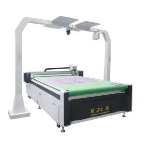 Automatic Oscillating Knife Cutting Machine for Making Genuine Leather Shoes and Punching Holes