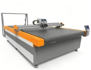 Automatic Oscillating Knife Leather Cutting Machine for Natural and Real Leather