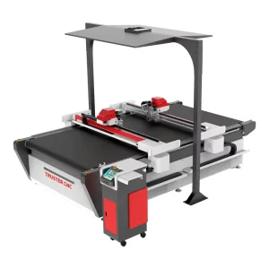 Automatic Oscillating Knife Leather Cutting Machine for PU, Synthetic, and Genuine Leather, Shoes, Bags, Furniture, and Car Seats