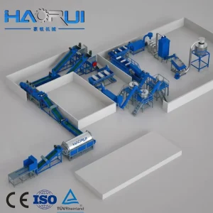 Automatic PET Bottle Plastic Recycling Washing Machine Plastic Recycling Equipment Plant