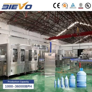 Automatic PET Bottling Production Line 3-in-1 Water Filling Machine for Plastic Beverage Bottles Stainless