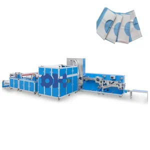 Automatic PLC-Controlled Non-woven Surgical Bed Sheet and Fenestrated Drape Folding Machine