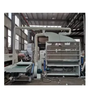 Automatic PLC Controlled Thermal Bonded Fabric Wadding Production Line with Motor and Engine for Quilt Wadding Making