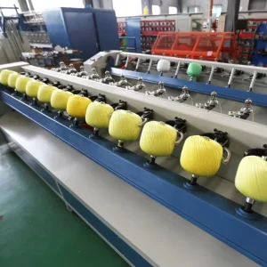 Automatic PP Rope Ball Winding Machine Twisted Rope Coiler Machine