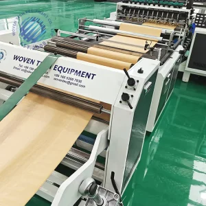 Automatic PP Woven Bag Cutting and Sewing Machine Woven Bag Making Machine for Sale