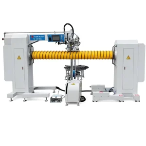 Automatic Plastic Sheet Welding Machine for Air Duct Winding with Core Motor Component