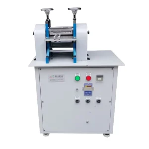 Automatic Pneumatic Leather Belt Embossing Machine with Hydraulic Pressure Roller 130mm Working Size