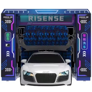 Automatic Rollover Car Wash Equipment Electric Stainless Steel