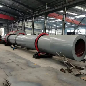 Automatic Rotary Drum Dryer Production Line for Glass Sand and Foundry Sand
