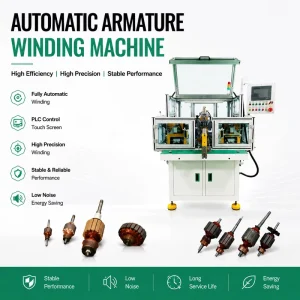 Automatic Rotor Coil Winding Machine for Electric Motor Manufacturing