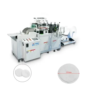 Automatic Round Cosmetic Cotton Pad Making and Packing Machine