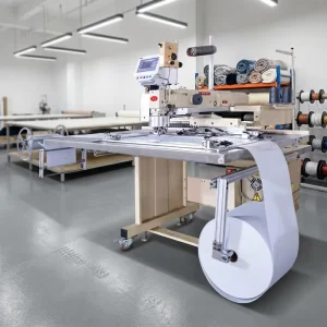 Automatic Sewing Machine for Very Thin Heating Wire Changeable Heating Design on Pad