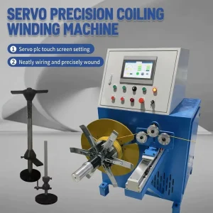 Automatic Silicon Rubber Cable Reel Winder Machine 280RPM Coiler Take-up Machine Cable Industry Equipment