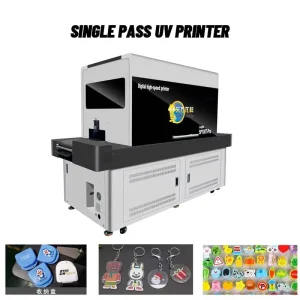 Automatic Single-Pass UV Printer G5 Print Head 50 m/min 5.4 cm for Iron, Tin, Paper Boxes, Foam Cases, and Bowls