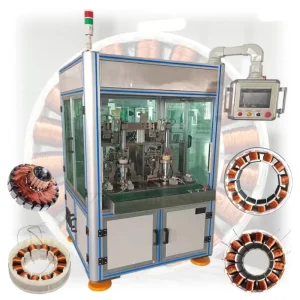 Automatic Six-Axis Stator Copper Wire Coil Winding Machine for Electric Motors