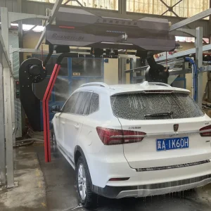 Automatic Touchless Car Wash Machine with Brush, Dryer, and 360 High Pressure Washing System