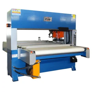 Automatic Traveling Head Leather Cutting Press Machine