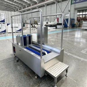 Automatic Tunnel Type Industrial Boot Washing Machine for Food Factories