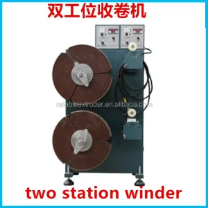 Automatic Two-Coil Plastic Hose Winding Machine with Motor, 380V, 750W, 3-Year Warranty
