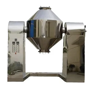 Automatic Vacuum Double Conical Rotary Drum Dryer for Powder and Food Processing