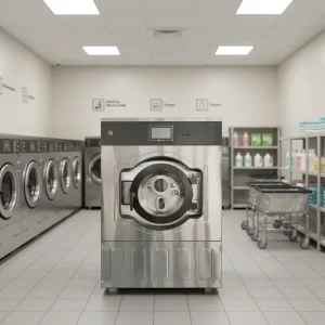 Automatic Washer and Dyeing Machine, Soft-Mounted, SUS304 Drum, 7-Inch Touchscreen for Industrial Textile Dyeing