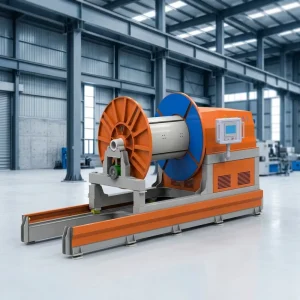 Automatic Winding Machine for Aluminum Rod, 150 m/min
