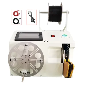 Automatic Wire Coiling, Winding, Twisting and Tying Machine for Cable