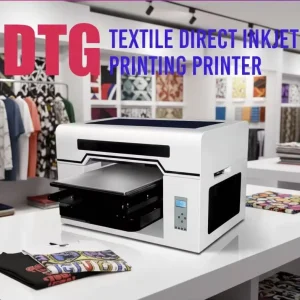 Automatic XP600 2-Head Flex DTG Printer for T-Shirt Printing and Direct-to-Garment Printing