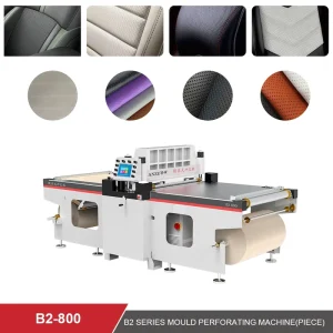 B2 800 Leather Punching Perforating Machine for Automobile Interiors