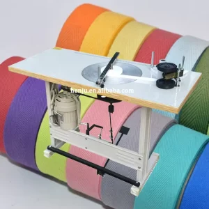 Band Roller Belt Multi-Functional Elastic Ribbon Winding Machine for Textile Finishing