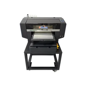 Black XP600 Double Head Single-Station DTG Printer High-Speed T-Shirt and Sweatshirt Printer 400×500mm