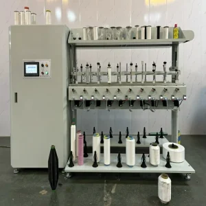 Bobbin Winding Machine for Cotton Fiber Yarn and Thread with Motor and Bearing