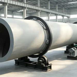 Building Material Single Cylinder Rotary Dryer for Construction Sand and Stone Chips Ready-Mix Concrete