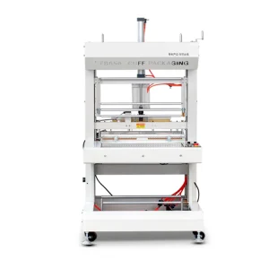 CE Semi Auto Sleeve Shrink PE Film Wrap Packaging Machine for Drinking Water Bottles