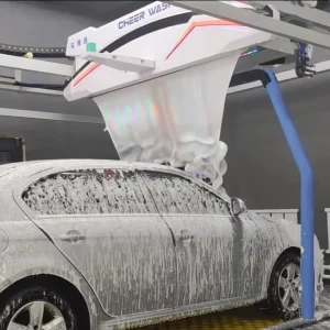CL500 360 Touchless Electric Auto Washing Machine >1500W Cyberpunk Style Car Wash Care System Steel