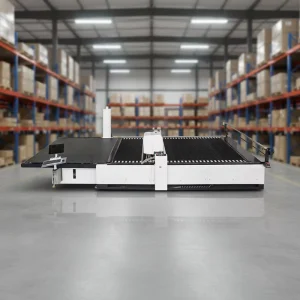 CNC Automatic Leather Textile Single-Layer Multi-Layer Fabric Cutting Machine with Round Knife and Oscillating Knife